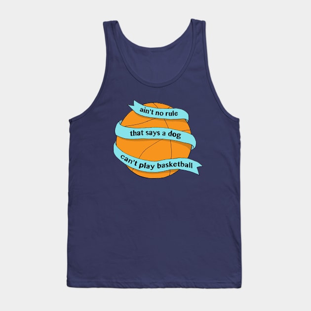 Inspirational Air Bud Tank Top by platypusinplaid